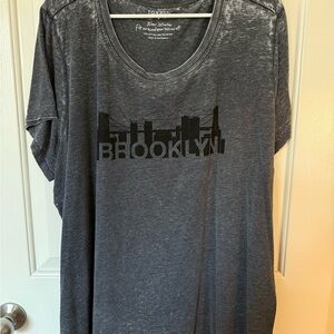 Torrid Super Soft Brooklyn Graphic T-Shirt.  Size 4.